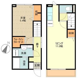 エバーグリーン栄の物件間取画像